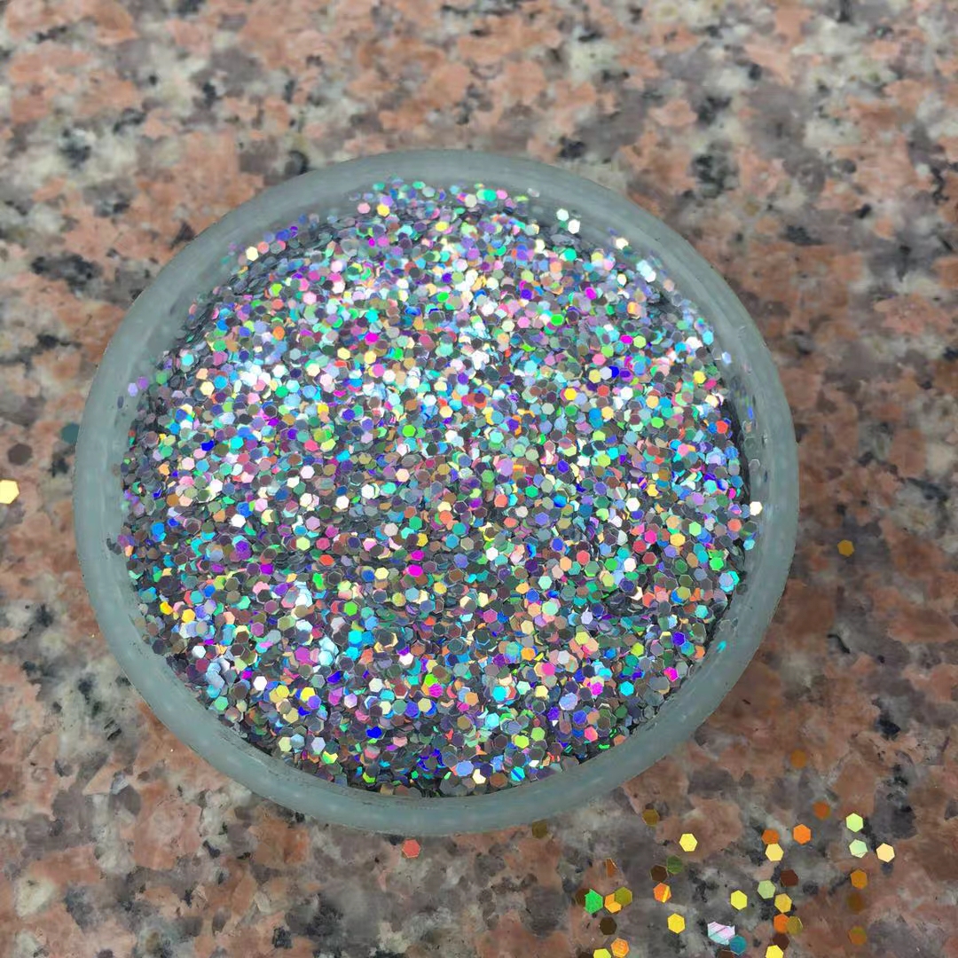 鐳射系列銀色（金蔥粉）