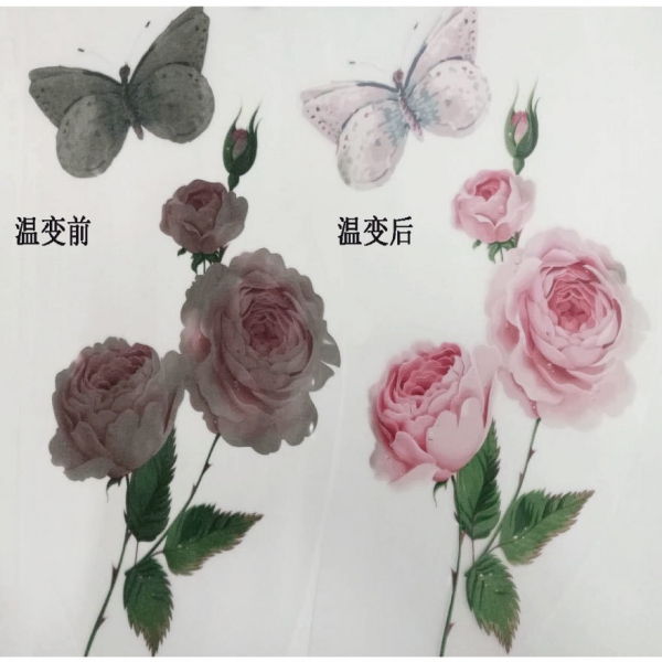 溫變燙畫 溫變粉效果